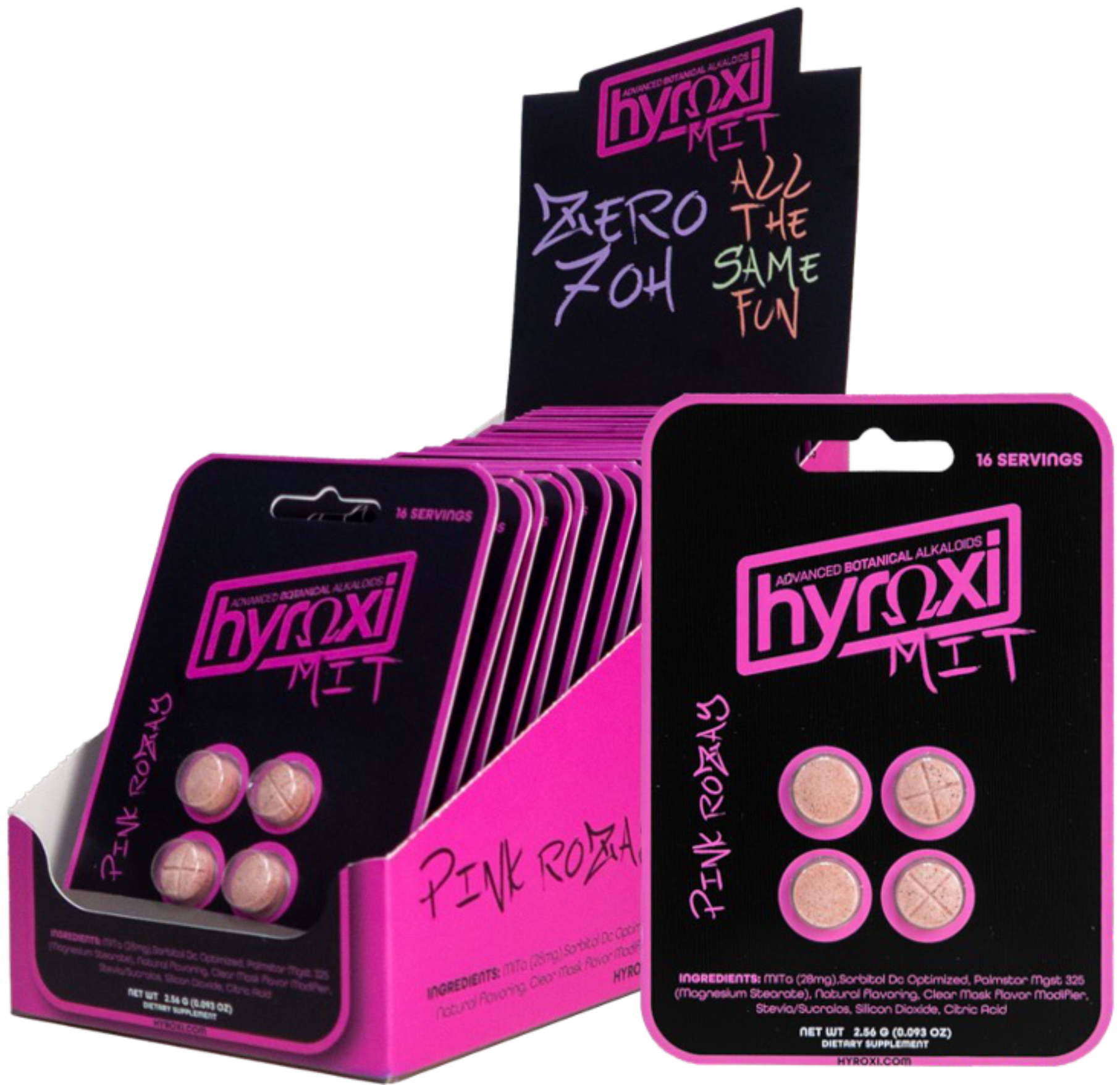 Hyroxi MIT-A Tablets — Pink Rozay